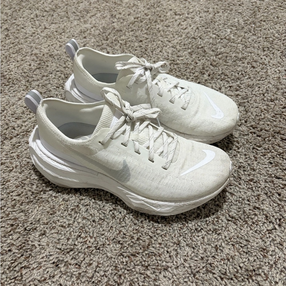 Nike White Running Shoes